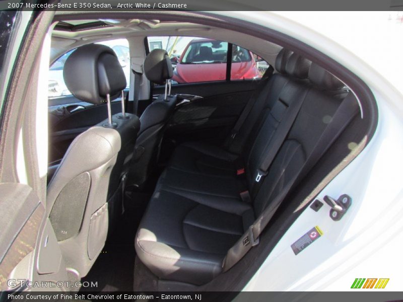 Arctic White / Cashmere 2007 Mercedes-Benz E 350 Sedan