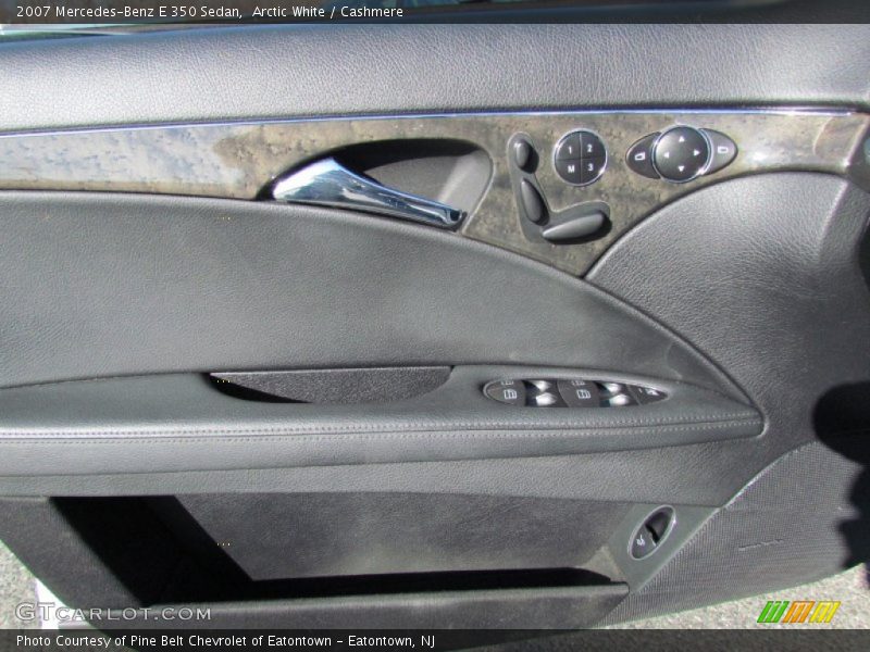 Arctic White / Cashmere 2007 Mercedes-Benz E 350 Sedan