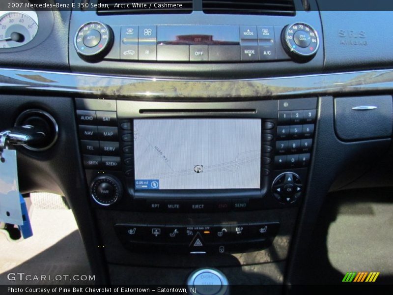 Arctic White / Cashmere 2007 Mercedes-Benz E 350 Sedan