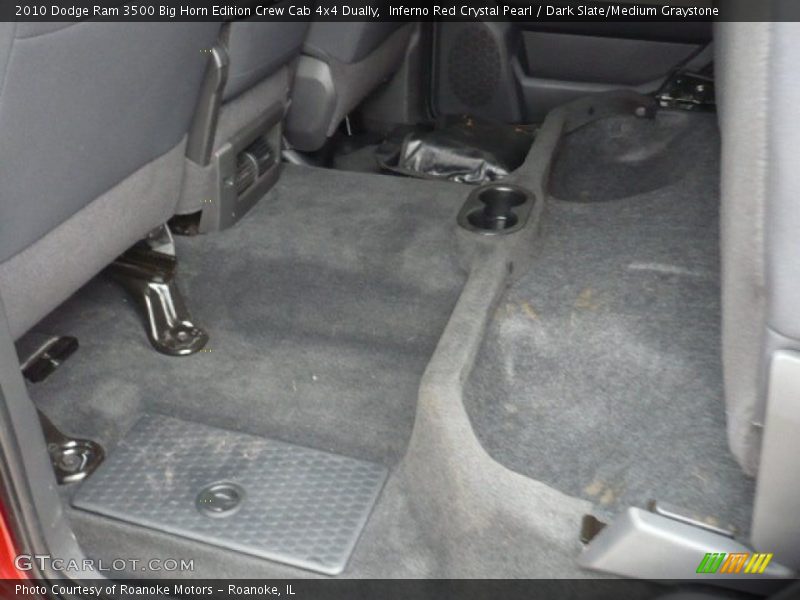 Inferno Red Crystal Pearl / Dark Slate/Medium Graystone 2010 Dodge Ram 3500 Big Horn Edition Crew Cab 4x4 Dually