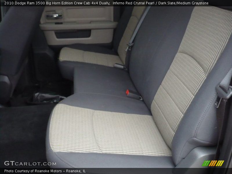 Inferno Red Crystal Pearl / Dark Slate/Medium Graystone 2010 Dodge Ram 3500 Big Horn Edition Crew Cab 4x4 Dually