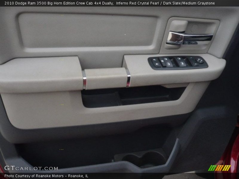 Inferno Red Crystal Pearl / Dark Slate/Medium Graystone 2010 Dodge Ram 3500 Big Horn Edition Crew Cab 4x4 Dually
