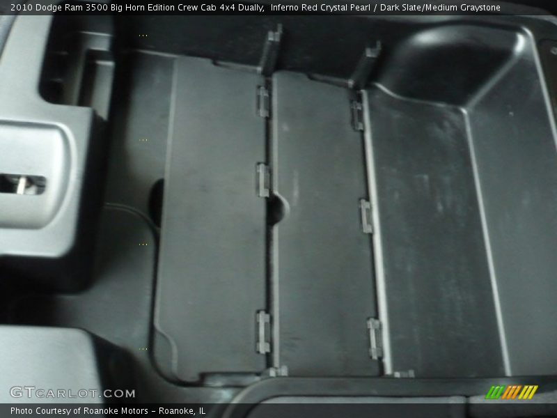 Inferno Red Crystal Pearl / Dark Slate/Medium Graystone 2010 Dodge Ram 3500 Big Horn Edition Crew Cab 4x4 Dually