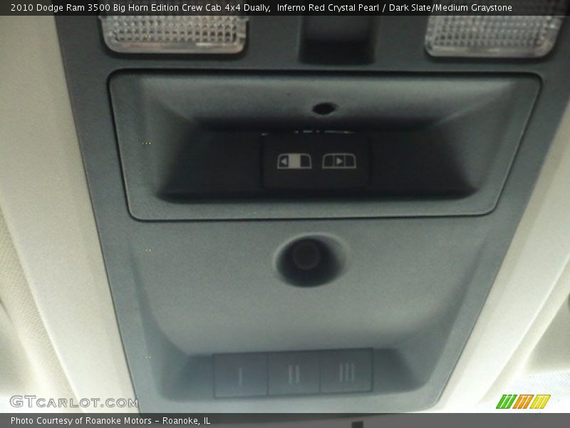 Inferno Red Crystal Pearl / Dark Slate/Medium Graystone 2010 Dodge Ram 3500 Big Horn Edition Crew Cab 4x4 Dually
