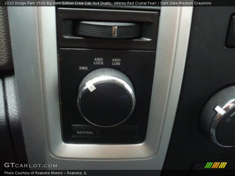 Inferno Red Crystal Pearl / Dark Slate/Medium Graystone 2010 Dodge Ram 3500 Big Horn Edition Crew Cab 4x4 Dually
