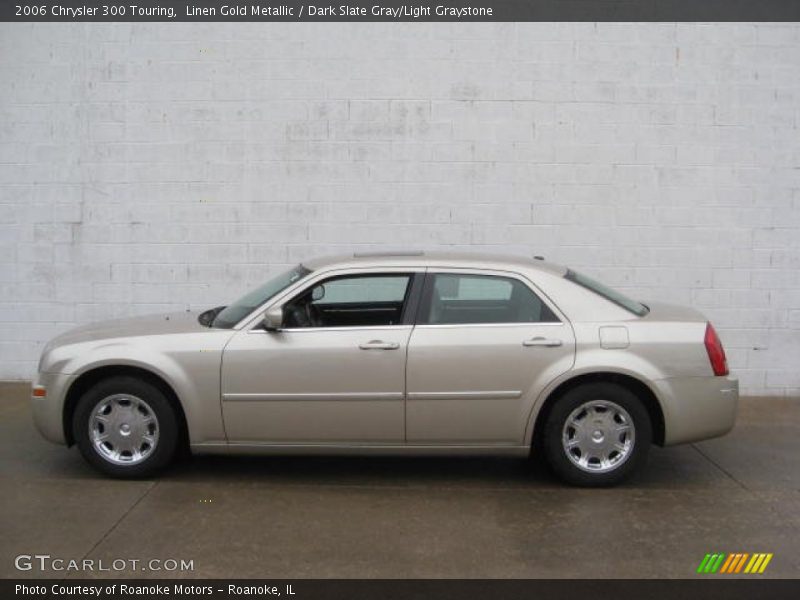 Linen Gold Metallic / Dark Slate Gray/Light Graystone 2006 Chrysler 300 Touring