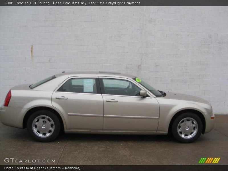 Linen Gold Metallic / Dark Slate Gray/Light Graystone 2006 Chrysler 300 Touring