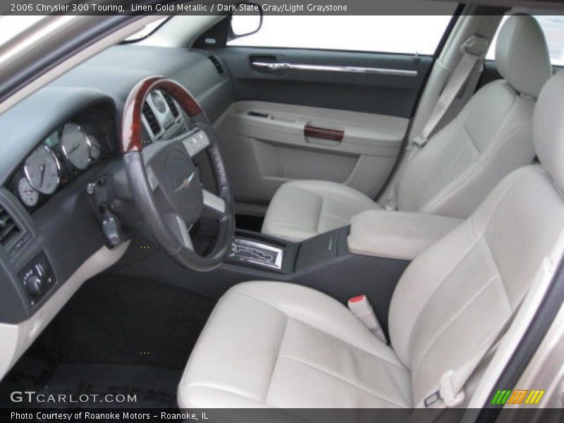 Linen Gold Metallic / Dark Slate Gray/Light Graystone 2006 Chrysler 300 Touring