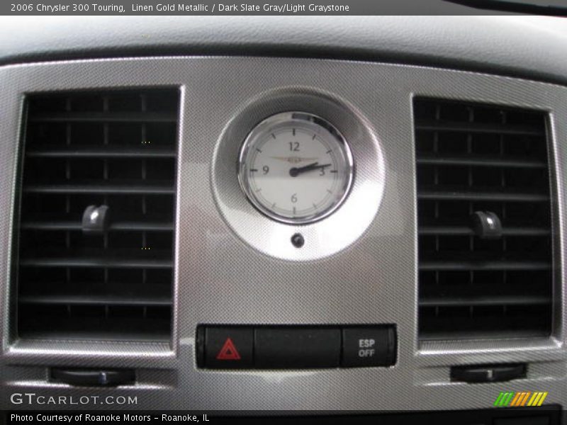 Linen Gold Metallic / Dark Slate Gray/Light Graystone 2006 Chrysler 300 Touring