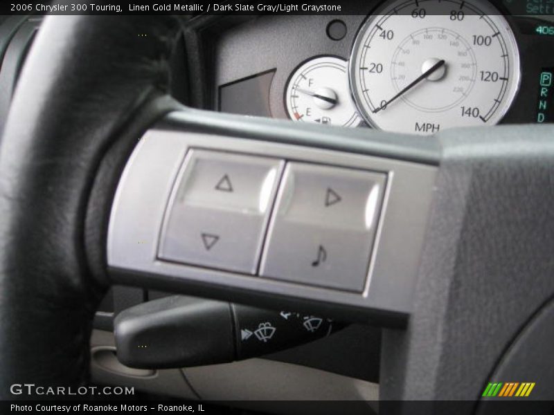 Linen Gold Metallic / Dark Slate Gray/Light Graystone 2006 Chrysler 300 Touring