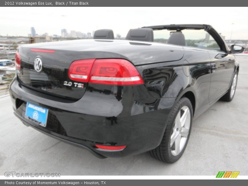 Black / Titan Black 2012 Volkswagen Eos Lux