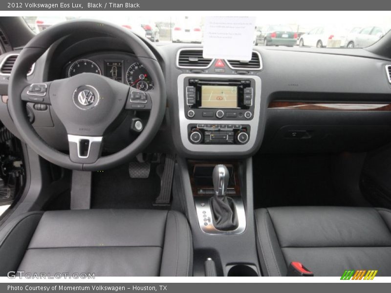 Black / Titan Black 2012 Volkswagen Eos Lux