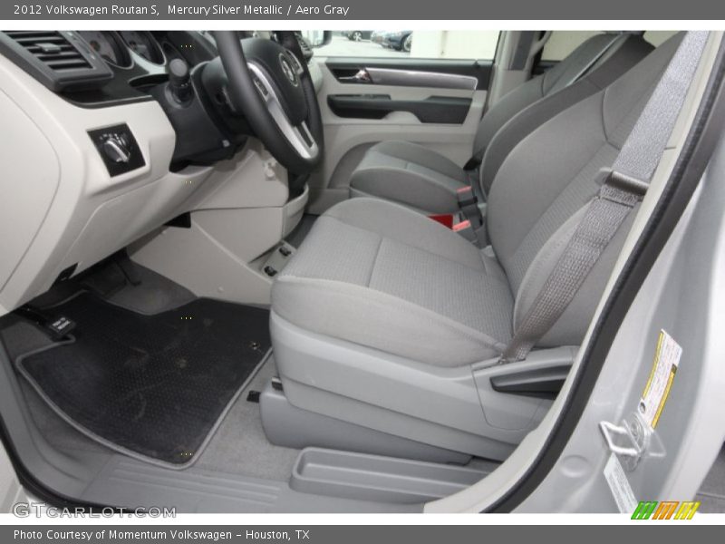 Mercury Silver Metallic / Aero Gray 2012 Volkswagen Routan S