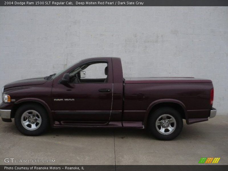 Deep Molten Red Pearl / Dark Slate Gray 2004 Dodge Ram 1500 SLT Regular Cab