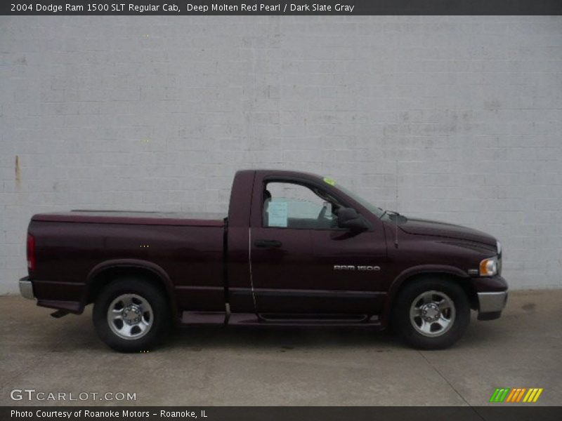Deep Molten Red Pearl / Dark Slate Gray 2004 Dodge Ram 1500 SLT Regular Cab