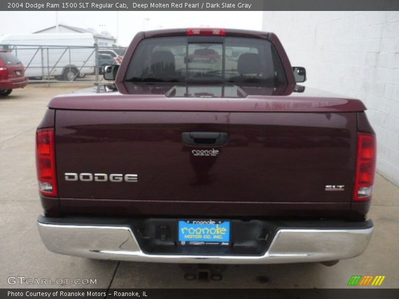 Deep Molten Red Pearl / Dark Slate Gray 2004 Dodge Ram 1500 SLT Regular Cab
