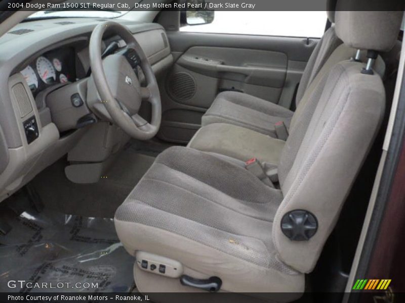 Deep Molten Red Pearl / Dark Slate Gray 2004 Dodge Ram 1500 SLT Regular Cab
