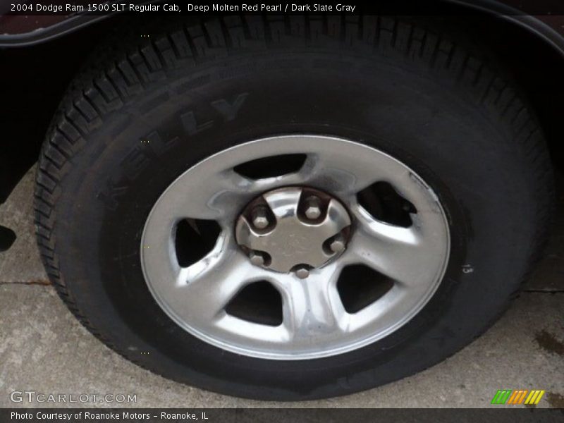 Deep Molten Red Pearl / Dark Slate Gray 2004 Dodge Ram 1500 SLT Regular Cab