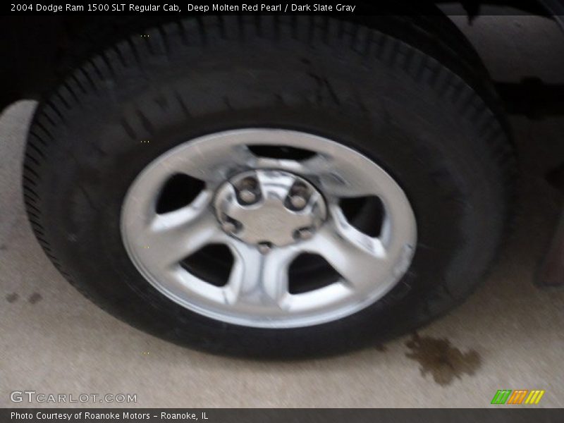 Deep Molten Red Pearl / Dark Slate Gray 2004 Dodge Ram 1500 SLT Regular Cab