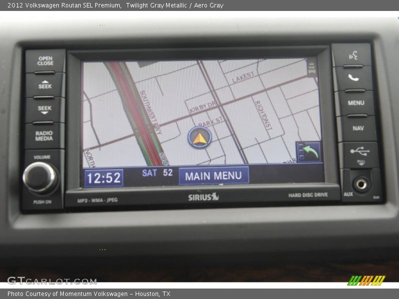 Twilight Gray Metallic / Aero Gray 2012 Volkswagen Routan SEL Premium
