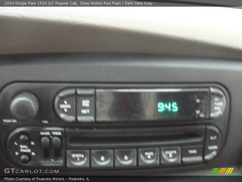 Deep Molten Red Pearl / Dark Slate Gray 2004 Dodge Ram 1500 SLT Regular Cab