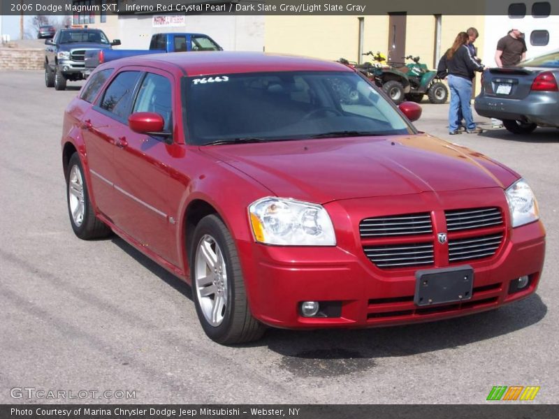 Inferno Red Crystal Pearl / Dark Slate Gray/Light Slate Gray 2006 Dodge Magnum SXT