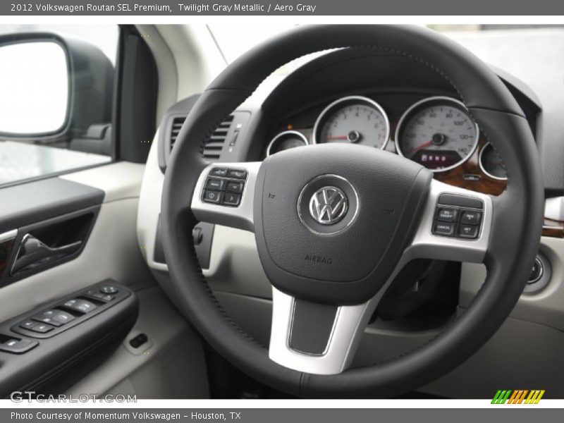 Twilight Gray Metallic / Aero Gray 2012 Volkswagen Routan SEL Premium