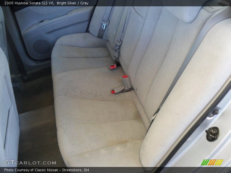 Bright Silver / Gray 2006 Hyundai Sonata GLS V6