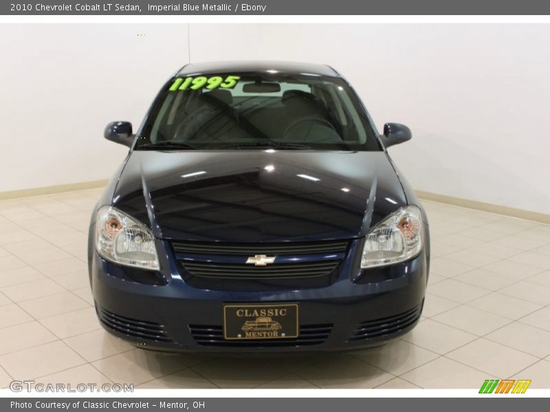 Imperial Blue Metallic / Ebony 2010 Chevrolet Cobalt LT Sedan
