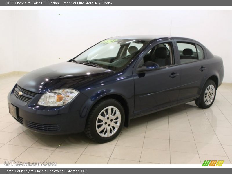 Imperial Blue Metallic / Ebony 2010 Chevrolet Cobalt LT Sedan