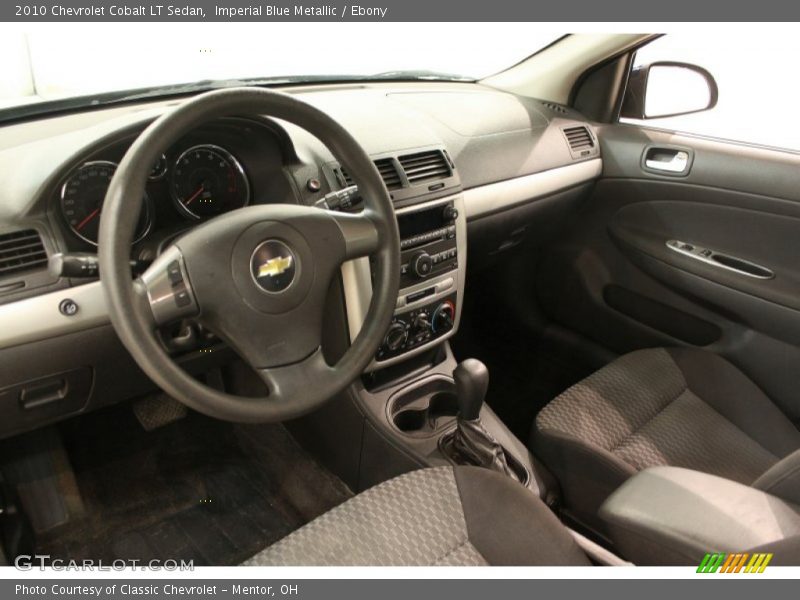 Imperial Blue Metallic / Ebony 2010 Chevrolet Cobalt LT Sedan