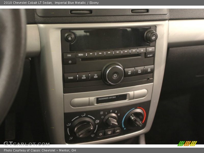 Imperial Blue Metallic / Ebony 2010 Chevrolet Cobalt LT Sedan