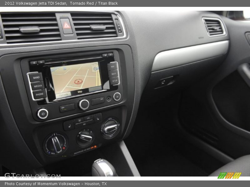 Tornado Red / Titan Black 2012 Volkswagen Jetta TDI Sedan