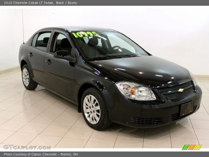 Black / Ebony 2010 Chevrolet Cobalt LT Sedan