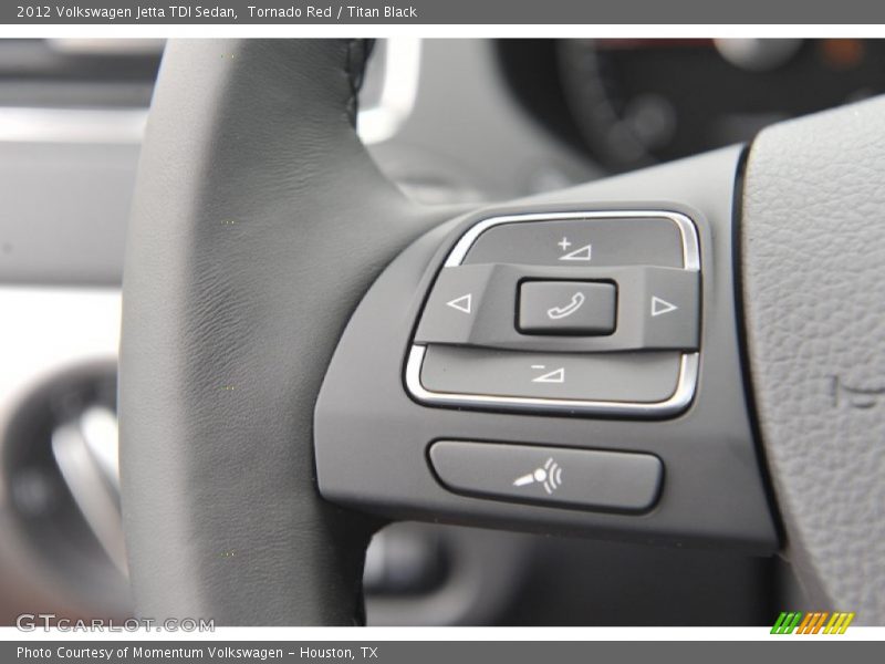 Tornado Red / Titan Black 2012 Volkswagen Jetta TDI Sedan