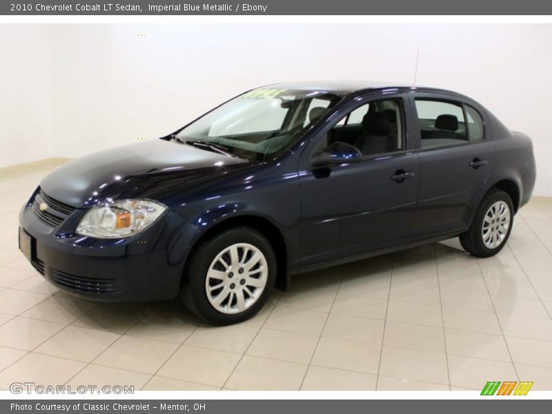 Imperial Blue Metallic / Ebony 2010 Chevrolet Cobalt LT Sedan