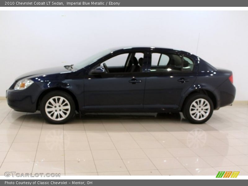 Imperial Blue Metallic / Ebony 2010 Chevrolet Cobalt LT Sedan