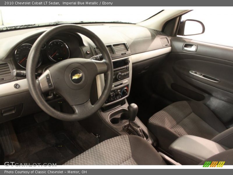 Imperial Blue Metallic / Ebony 2010 Chevrolet Cobalt LT Sedan