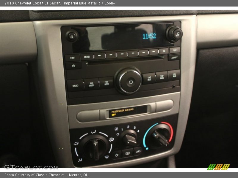 Imperial Blue Metallic / Ebony 2010 Chevrolet Cobalt LT Sedan