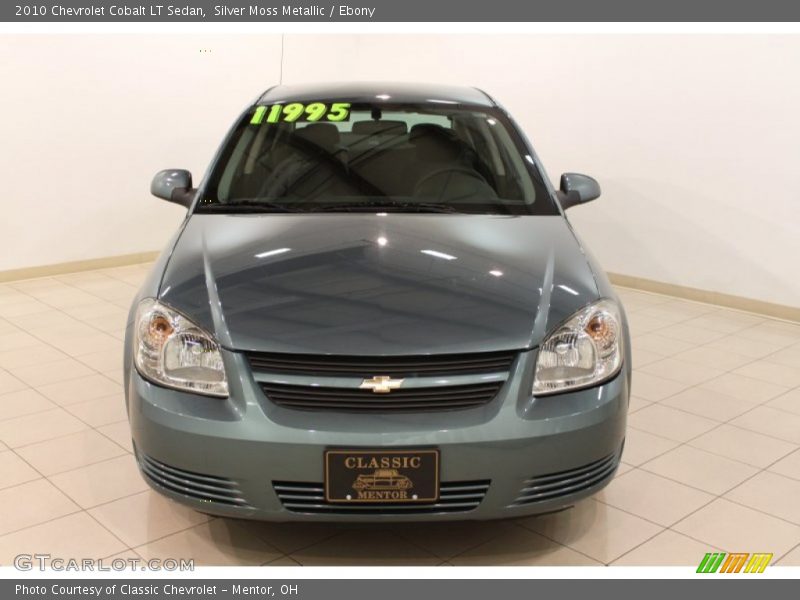 Silver Moss Metallic / Ebony 2010 Chevrolet Cobalt LT Sedan