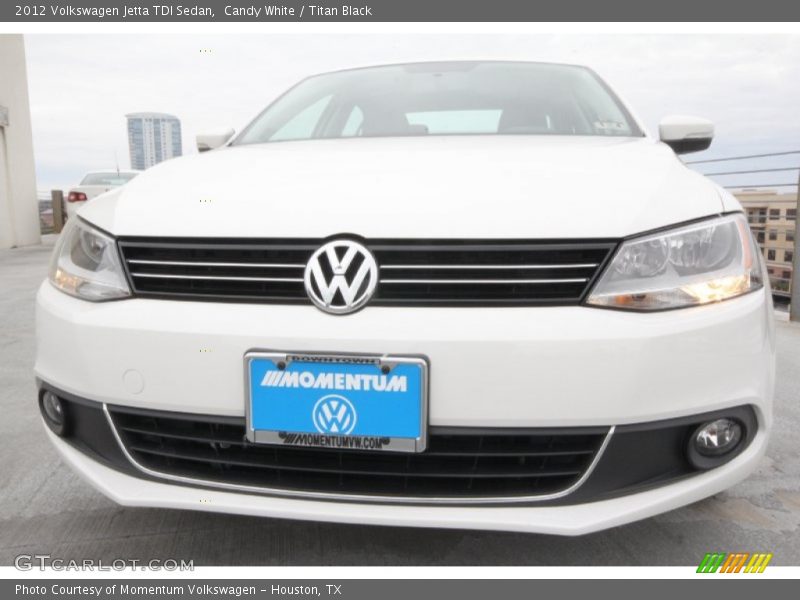 Candy White / Titan Black 2012 Volkswagen Jetta TDI Sedan