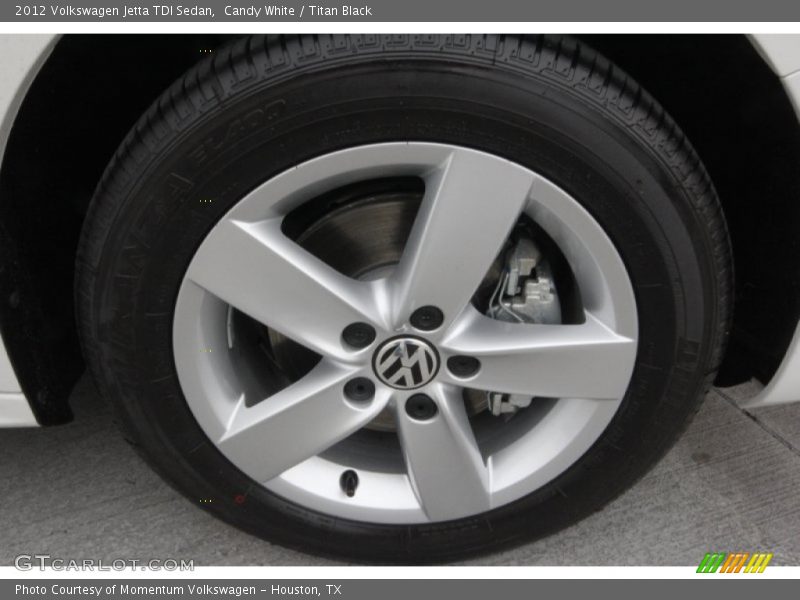 Candy White / Titan Black 2012 Volkswagen Jetta TDI Sedan