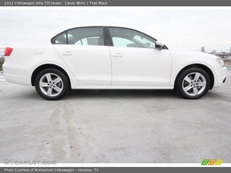 Candy White / Titan Black 2012 Volkswagen Jetta TDI Sedan