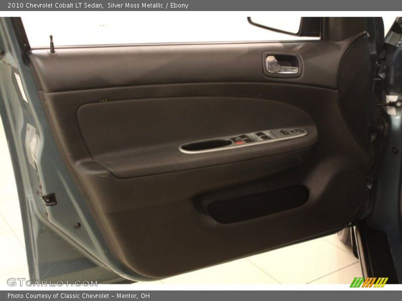 Silver Moss Metallic / Ebony 2010 Chevrolet Cobalt LT Sedan