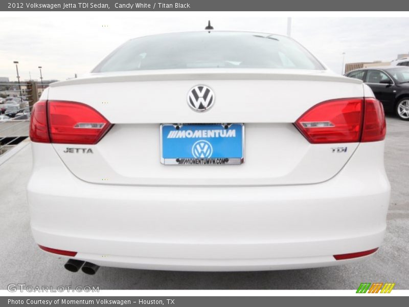 Candy White / Titan Black 2012 Volkswagen Jetta TDI Sedan