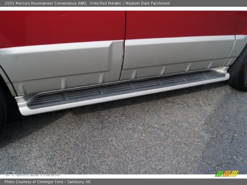 Vivid Red Metallic / Medium Dark Parchment 2003 Mercury Mountaineer Convenience AWD