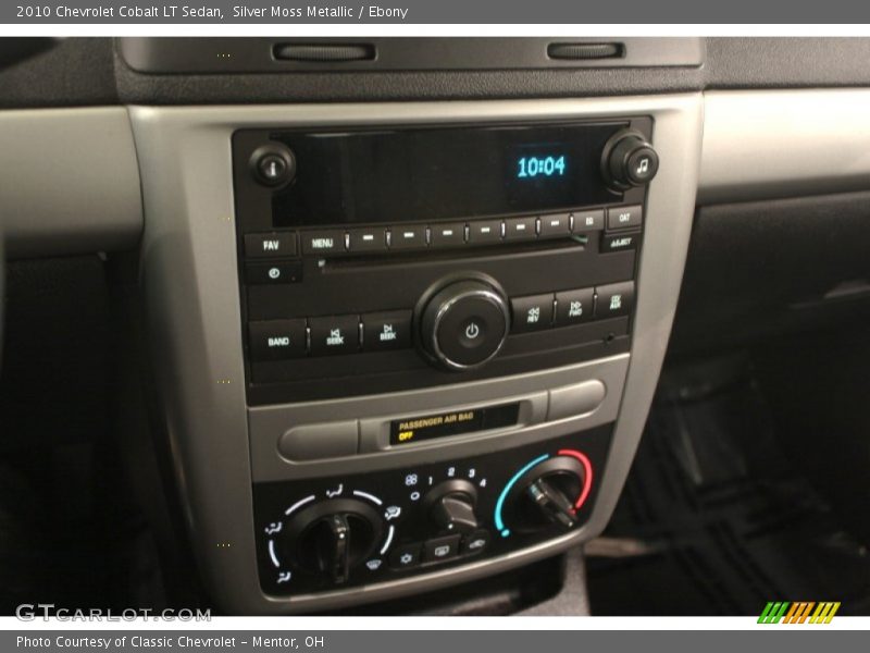 Silver Moss Metallic / Ebony 2010 Chevrolet Cobalt LT Sedan