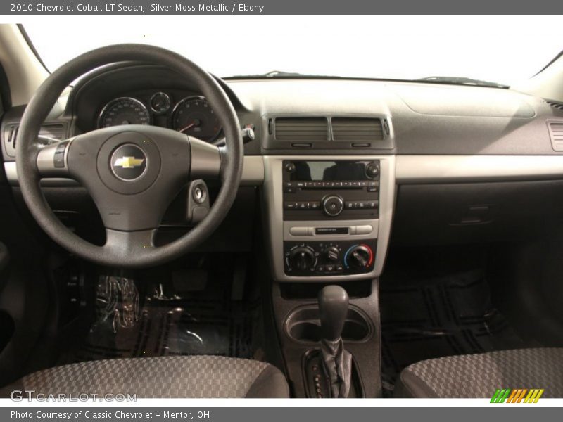Silver Moss Metallic / Ebony 2010 Chevrolet Cobalt LT Sedan