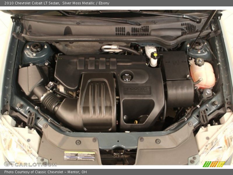 Silver Moss Metallic / Ebony 2010 Chevrolet Cobalt LT Sedan