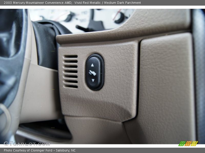 Vivid Red Metallic / Medium Dark Parchment 2003 Mercury Mountaineer Convenience AWD